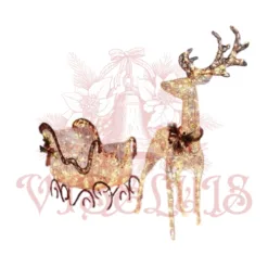 Pretty Sparkle Reindeer Figurine in Oregon